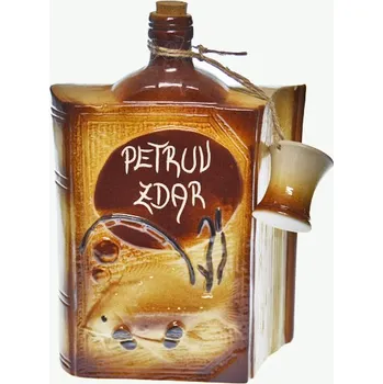 Party nádobí Keramická lahev - Petruv zdar