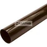 Marley Trubka okapového svodu, plastová 53 x 3000 mm, hnědá, bez hrdla, 081540
