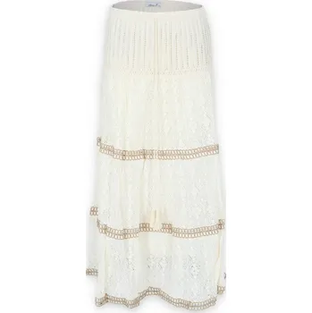 Dámská sukně Sukně dlouhá 25871 Itálie barva: béžová, velikost: S/M