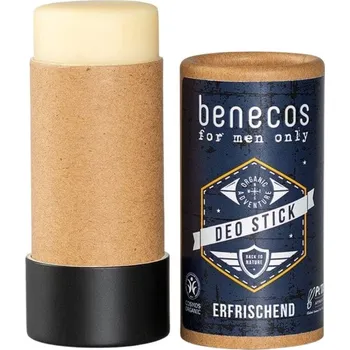 Tuhý deodorant pro muže Benecos 40 g BIO