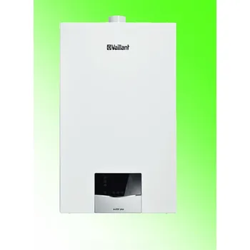 Kotel sestava VAILLANT VUW 32CS/1-5 ecoTEC plus + VIH Q 75/2 B - ideální pro topení a komfortní dodávky teplé vody. Zásobník VLEVO.
