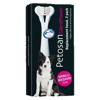 Péče o psí chrup PETOSAN A/S Petosan Silent Power-náhradní hlavice S/M