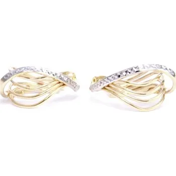 Náušnice Elegantní zlaté náušnice