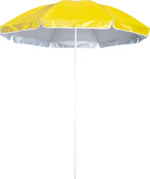 Slunečník Plážový slunečník s UV ochranou 150 cm žlutý