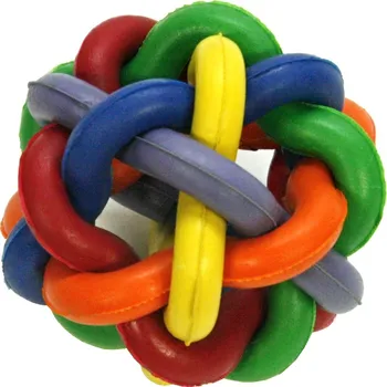 Hračka pro psa Akinu RT Pletená koule hračka pro psy vícebarevná