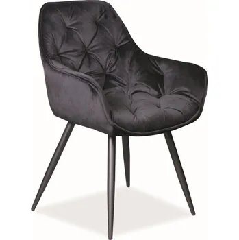 Křeslo Křeslo černé CHERRY VELVET