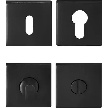 MPK - ROZETA - HR rozety WC BS - Černá matná