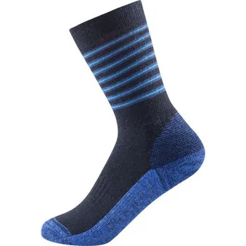 Devold Multi Merino No-Slip Sock Kid Barva: Modrá - MISTRAL, Velikost: 19-21