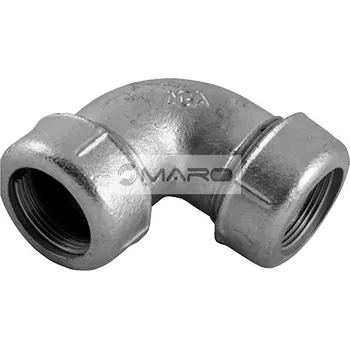 rozdělovač topení AGAflex Koleno svěrné litinové WOK 1/2" (19,3 - 22,0 mm), 10070001