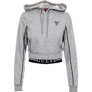 Dámská mikina Recenze Guess Welch Logo Hoodie šedá L