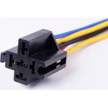 Elektronická stavebnice LaskaKit_cz Patice pro auto relé plastová 5 vývodů