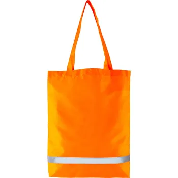 Reflexní nákupní taška - oranžová