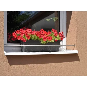 Dastech Nerezová zábrana truhlíku rozpěrná, 2100-2700 mm