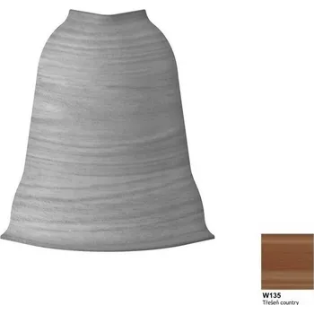 soklová lišta rohy vnější SLK50 třešeň country