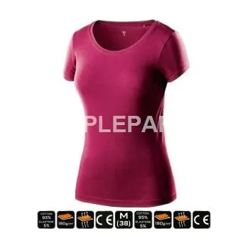 Autodílna Dámské triko s krátkým rukávem, burgundy, vel. XL, , TOPEX, 80-611-XL