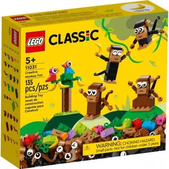 Dětské zboží LEGO® Classic 11031 Kreativní zábava s opicemi LEGO® 11031