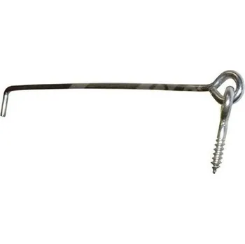 Příslušenství k oknu MASSAG Hák na okna 1875/100 - Zinek - balení 100 ks - NEROZBALUJ