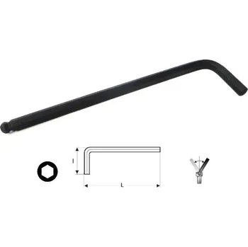 Klíč Imbus klíč 5,0mm s kuličkou STANLEY