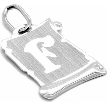 Přívěsek Písmenko F na pergamenu