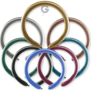 Balónek Gemar Balónky modelovací průměr 5cm Shiny Mix barev 10ks #080