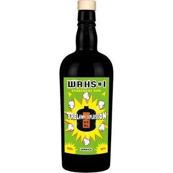 Rum Warehouse #1 Overproof White Rum Trelawny Explosion HGML 63,0% 0,7 l&nbsp;(holá láhev)