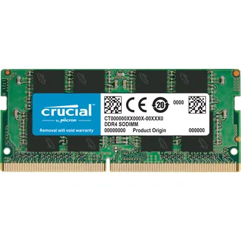 Operační paměť RAM pamět Crucial 16GB DDR4-2666 SODIMM CT16G4SFRA266 (Operační paměť typu DDR4 pro notebooky )