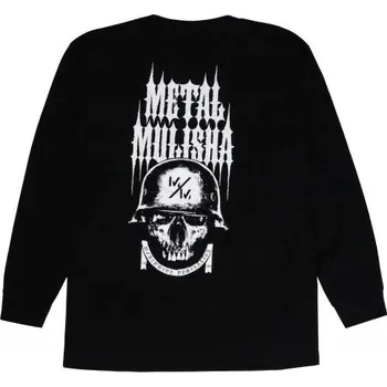 Pánské tričko TRIKO METAL MULISHA ARISE L/S - černá - XXL + při osobním odběru 788 Kč