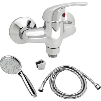 Vodovodní baterie Slovarm - EA.3520-100 - Baterie sprchová nástěnná, s příslušenstvím, rozteč 100 mm - 482208