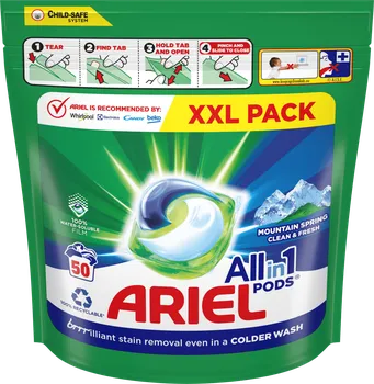 Ariel All-in-1 Pods Unstoppables + Lenor 27 Lavages