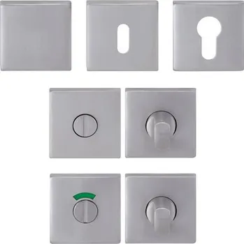 MPK - ROZETA - HR rozety PZ BN - Broušená nerez