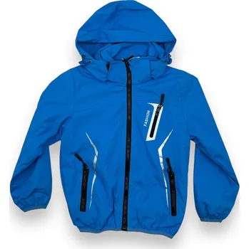 Chlapecká bunda Piccola Monellina Chlapecká jarní softshellová bunda modrá 01 Barva: Modrá, Velikost: 116/122