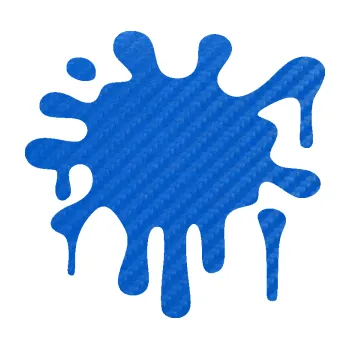 Samolepicí dekorace na vozidlo Kaňka 004 levá (57 - 3D karbon modrý) SAMOLEPKA NA AUTO, NÁLEPKA, FÓLIE, POLEP, TUNING, VLASTNÍ TEXT, TISK, AUTOSAMOLEPKY.cz, POLEPY, OBRÁZEK, LOGO, 3D STICKERS