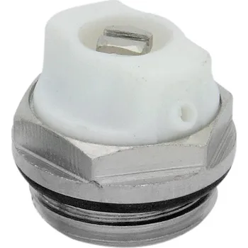 rozdělovač topení Slovarm - Zátka radiátorová s odvzdušněním, bez klíčku DN15 1/2" - 400783