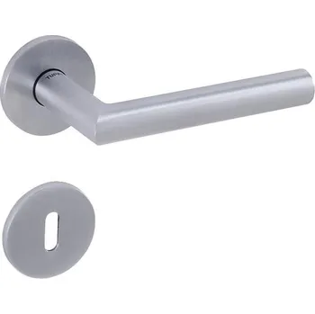 Dveřní kování TI - FAVORIT - R 4002 5S rozety BB, klika/klika OCS - Chrom broušený (96)