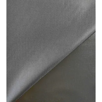 EU Kočárkovina Atesa ripstop černá metráž