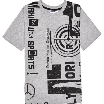 Chlapecké tričko - Winkiki WKB 91459, šedá Barva: Šedá, Velikost: 140