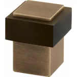 TI - Zarážka dveří hranatá - 2617 OGS - Bronz česaný matný (77)