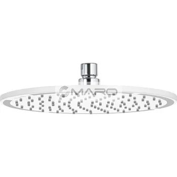 Sprchová hlavice Kludi A-QA Sprcha hlavová, průměr 250 mm bílá/chrom, 6432591-00