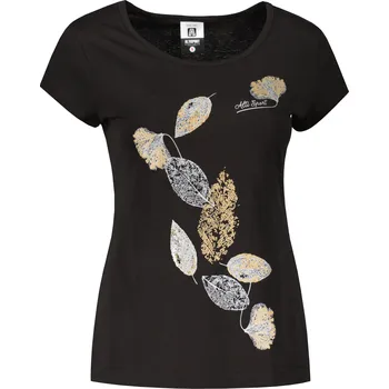 Dámské tričko Dámské triko ALTISPORT ALW171122 ČERNOZLATÁ XS