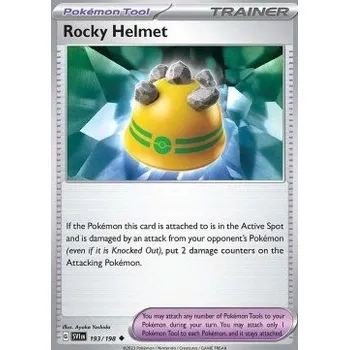 Volný čas Pokémon SV1en 193/198 Rocky Helmet - Scarlet & Violet Stav: Near Mint, Verze: NORMAL
