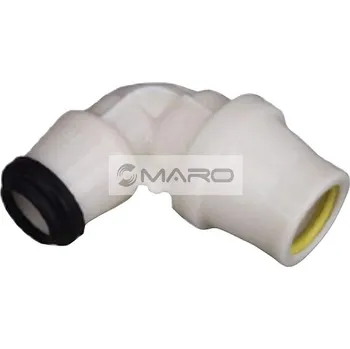 rozdělovač topení Hawle Koleno násuvné 90° ISO 6495 redukované, POM, pro rozvody plynu 40 x 37,5 mm (PE-KB), 649504000004