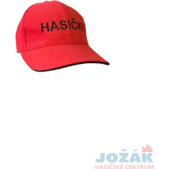 Kšiltovka HASIČKY Červená