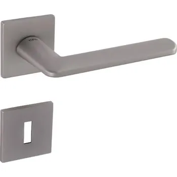 Dveřní kování TI - ELIPTICA - HR 3098Q 5S rozety BBQ, klika/klika NP - Nikl perla (142)