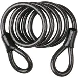 Zámkové lanko FORCE samostatné 150cm/12mm černé