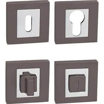 MPK - ROZETA - HR rozety BB T/OC - Titan / chrom lesklý