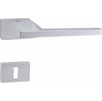 Dveřní kování TI - ARCTIC - RT 4004RT bez spodní rozety, klika/klika OCS - Chrom broušený (96)