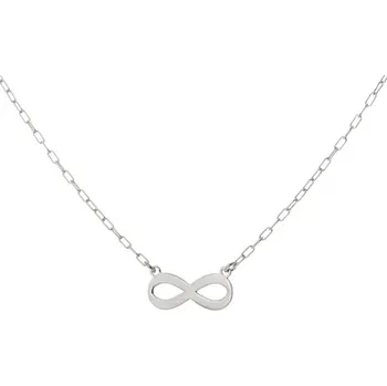 Náhrdelník Stříbrný náhrdelník nekonečno 73442F