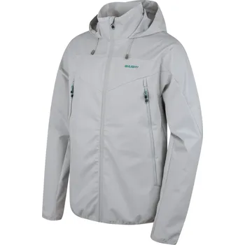 Husky Pánská softshell bunda Sonny M S, lt. grey