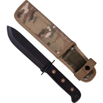 Pracovní nůž Nůž COMBAT s pevnou čepelí BTP pouzdro