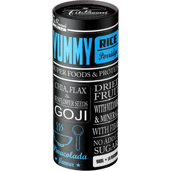 FitBoom Yummy Rice Mash - 980 g Příchuť: Piňacolada